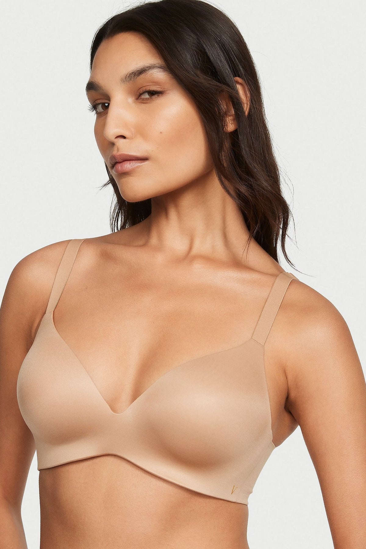 Безшовний бюстгальтер пуш-ап 142411162 beige Victoria`s Secret бюстгальтер
