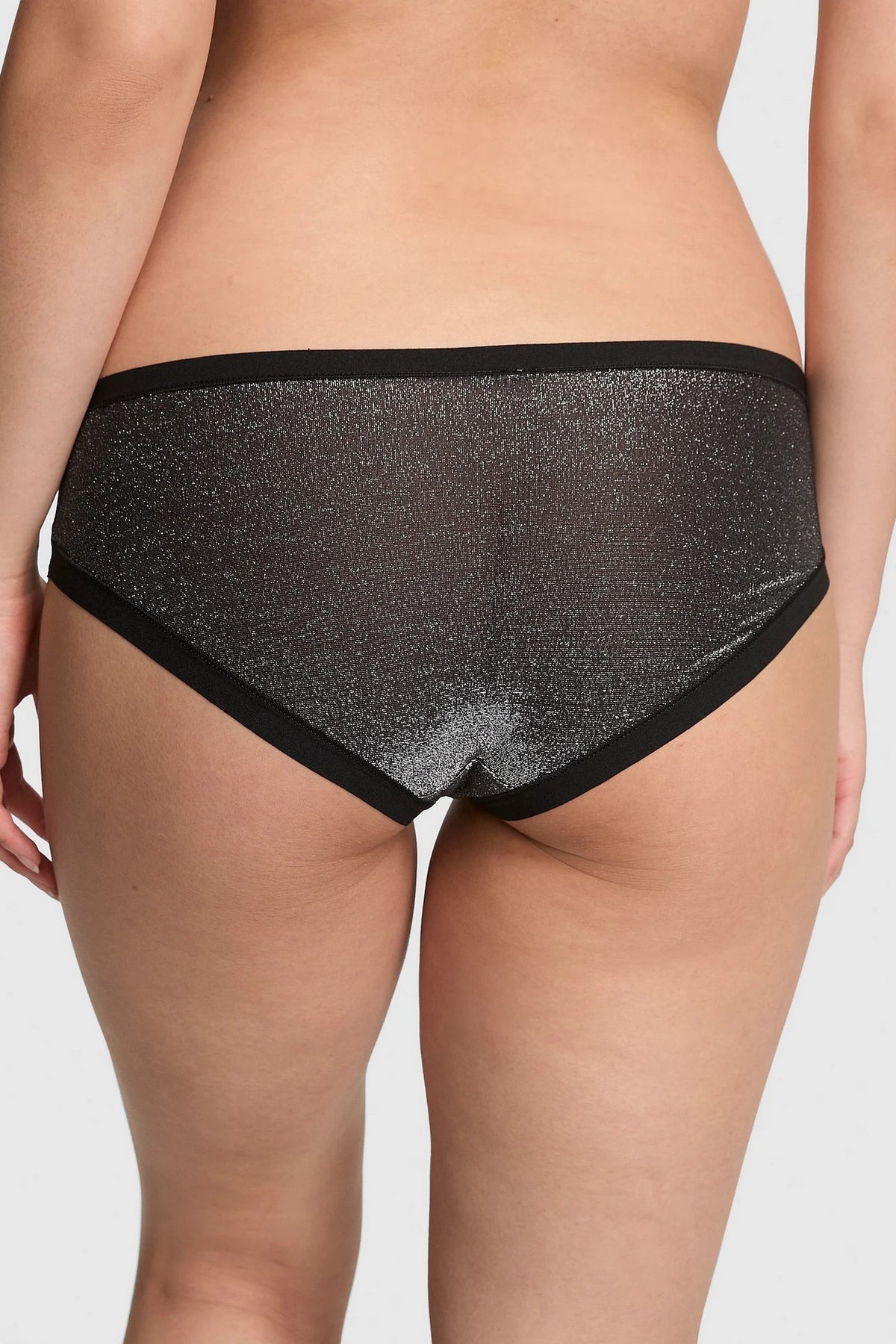 Комплект білизни з люрексом 170553197 black Victoria`s Secret трусики