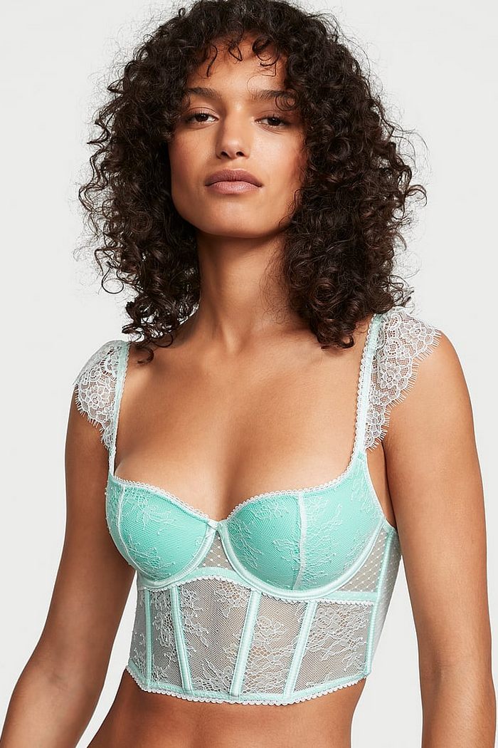Кружевной комплект белья 173203910 mint