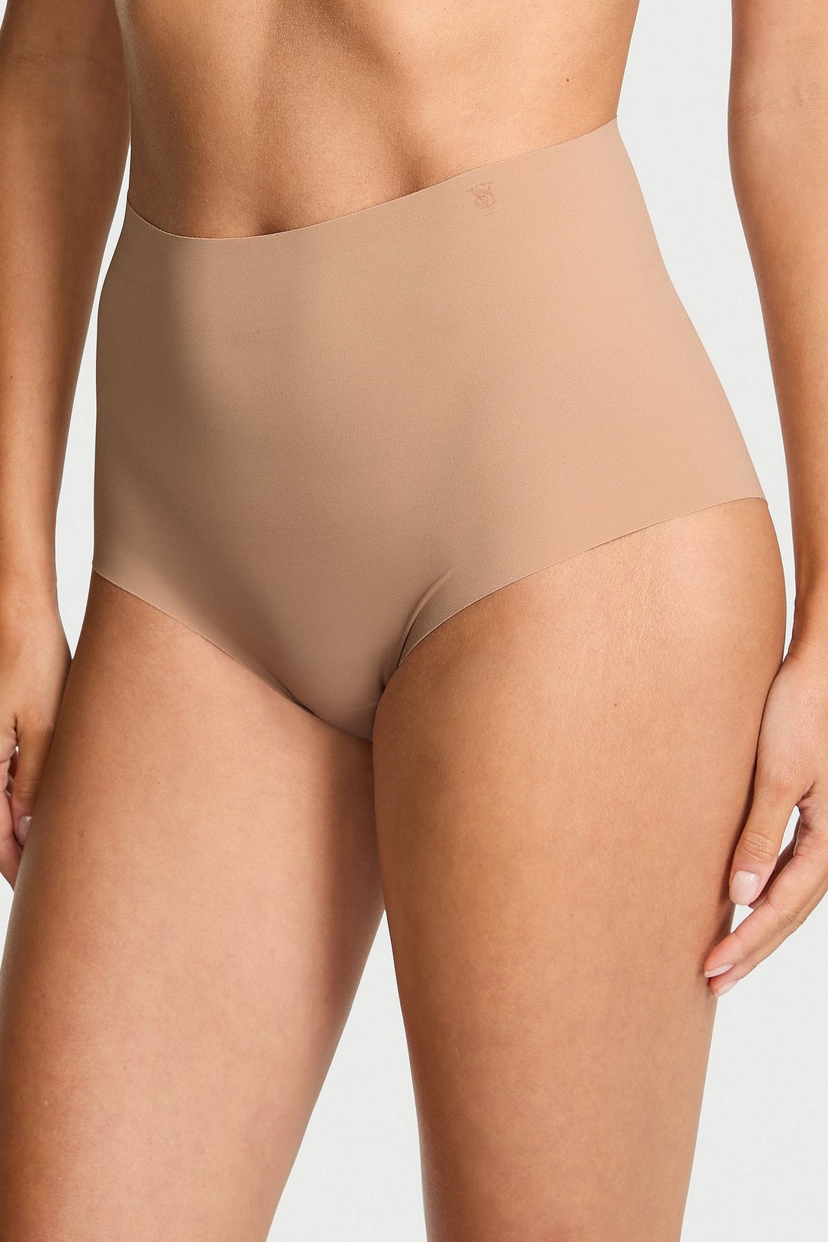 Безшовний комплект 177363417 beige Victoria`s Secret трусики