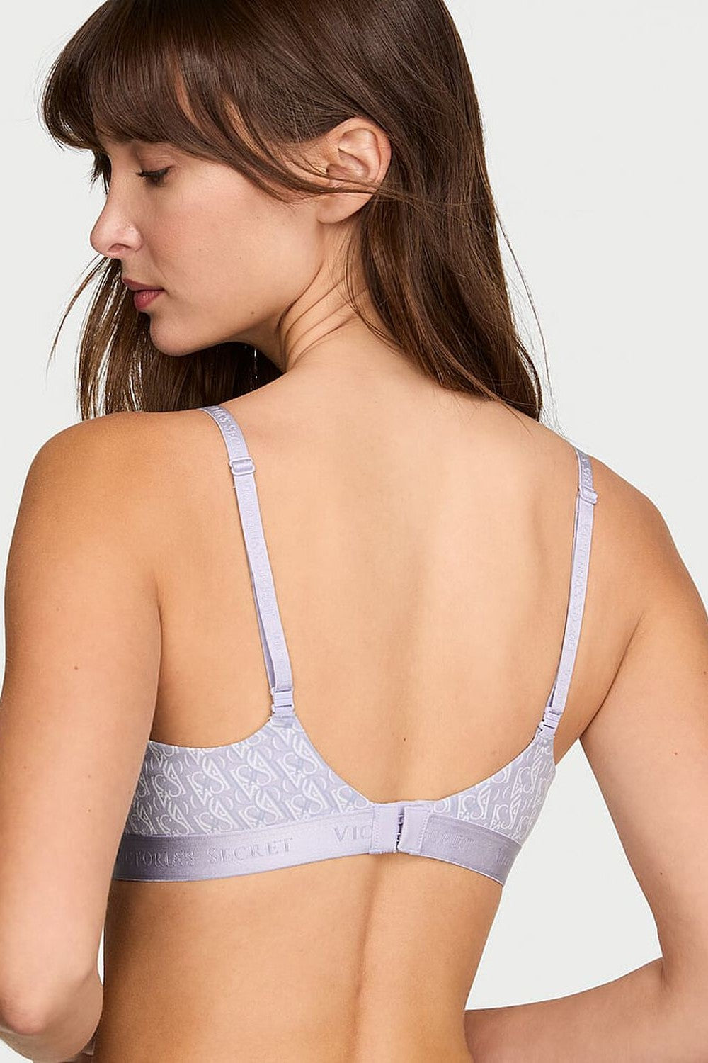 Бавовняний комплект 205929341 lilac Victoria`s Secret бюстгальтер