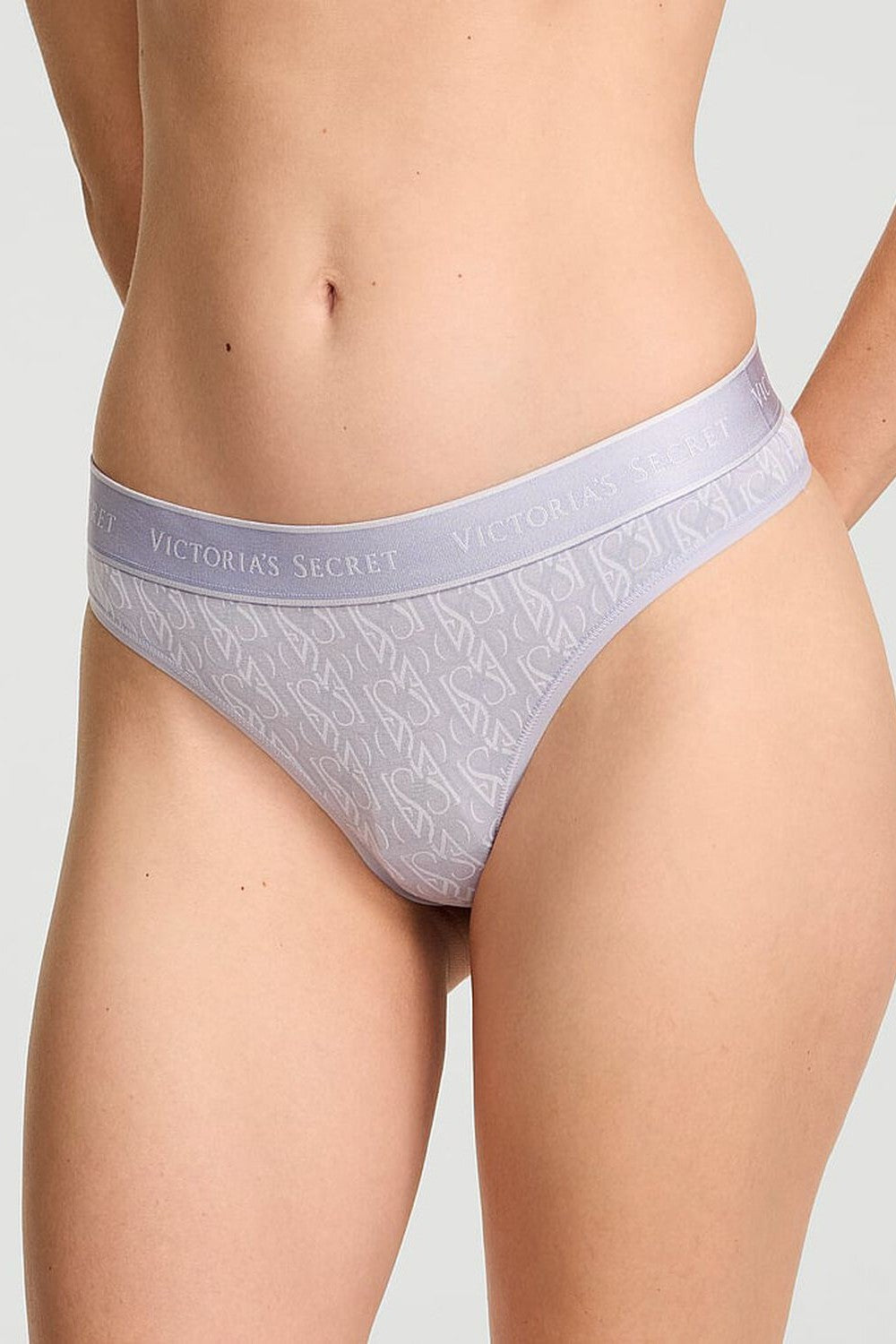 Бавовняний комплект 205929341 lilac Victoria`s Secret трусики