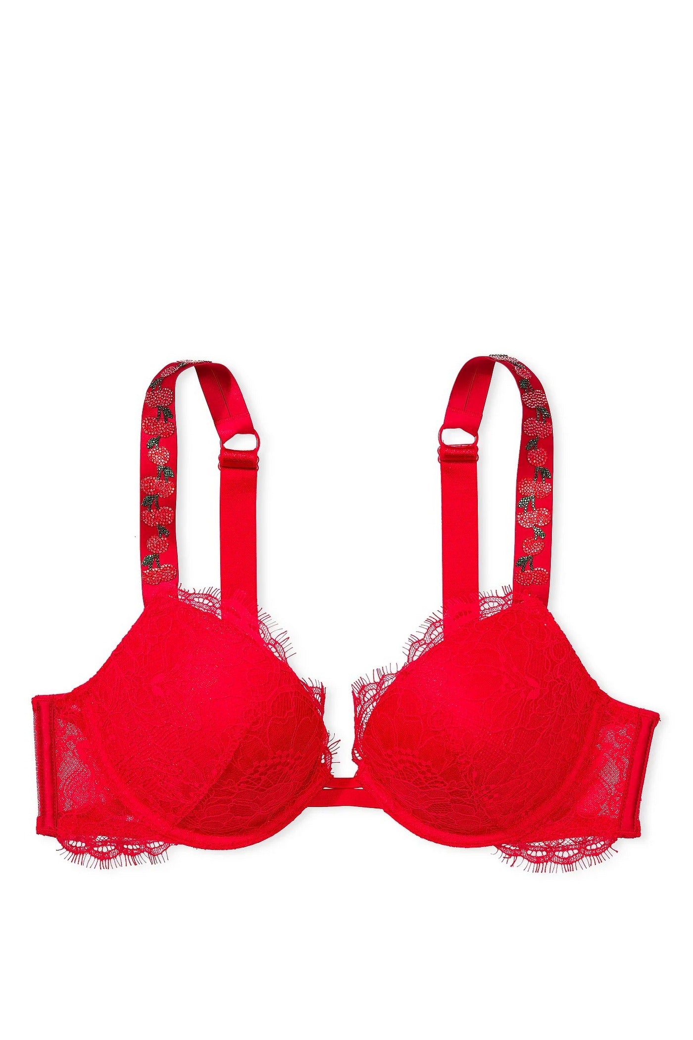 Комплект со стразами + чулки 224367634 red