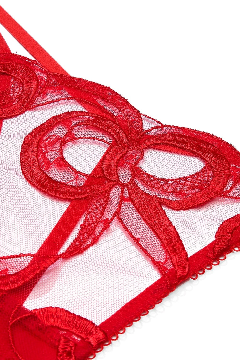 Комплект с вышивкой 263518102 red