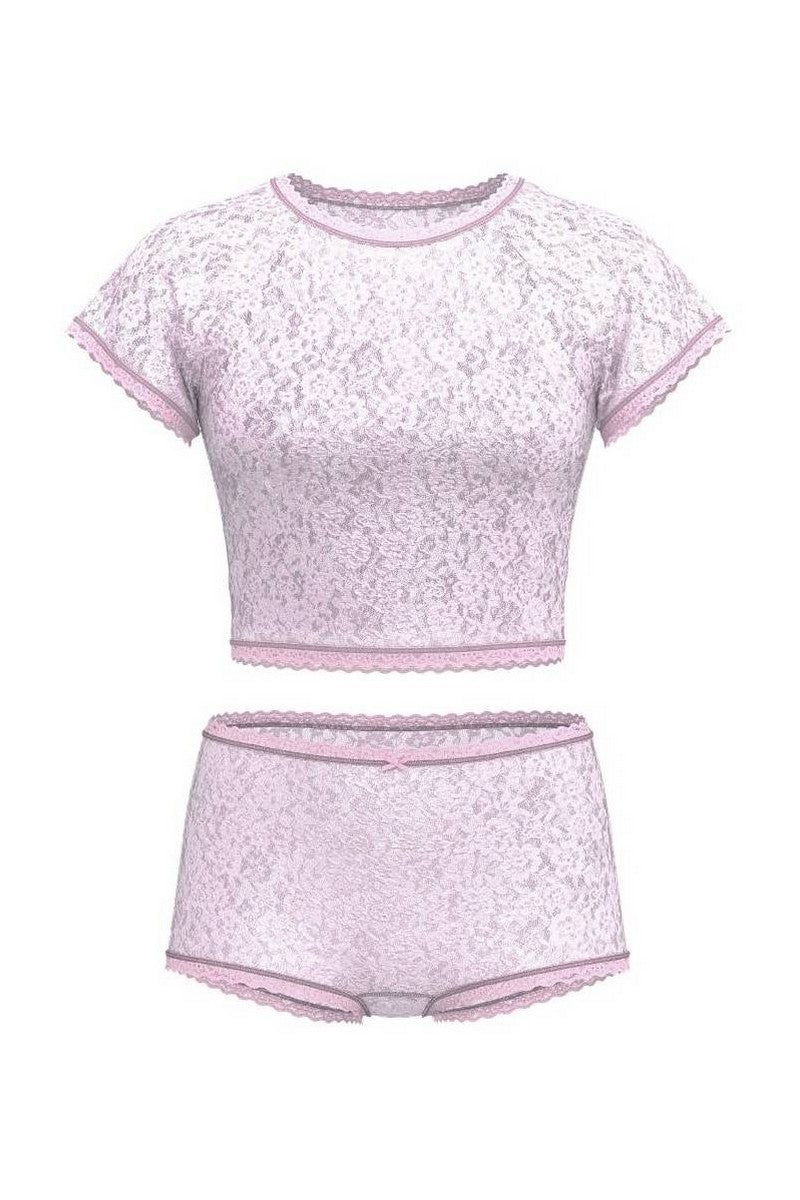 Мереживний комплект 272315722 lilac