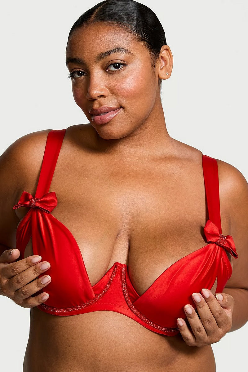 Атласный комплект 273980304 red