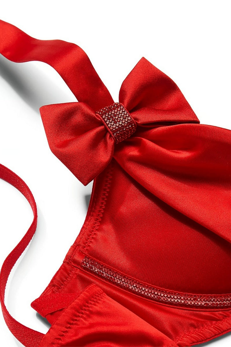 Атласный комплект 273980304 red