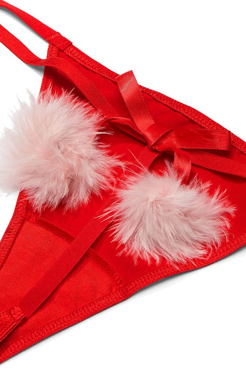 Атласный комплект 273980304 red