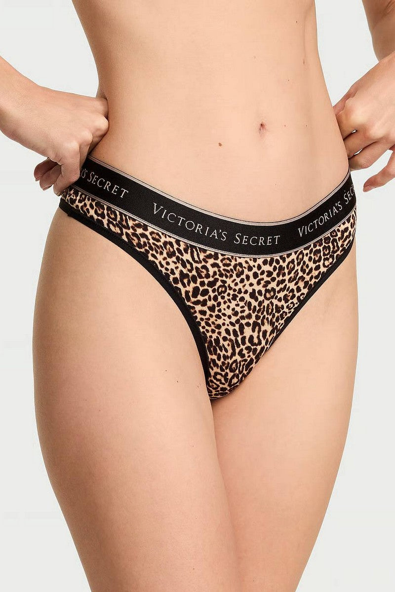 Комплект білизни з принтом 315139935 Victoria`s Secret трусики