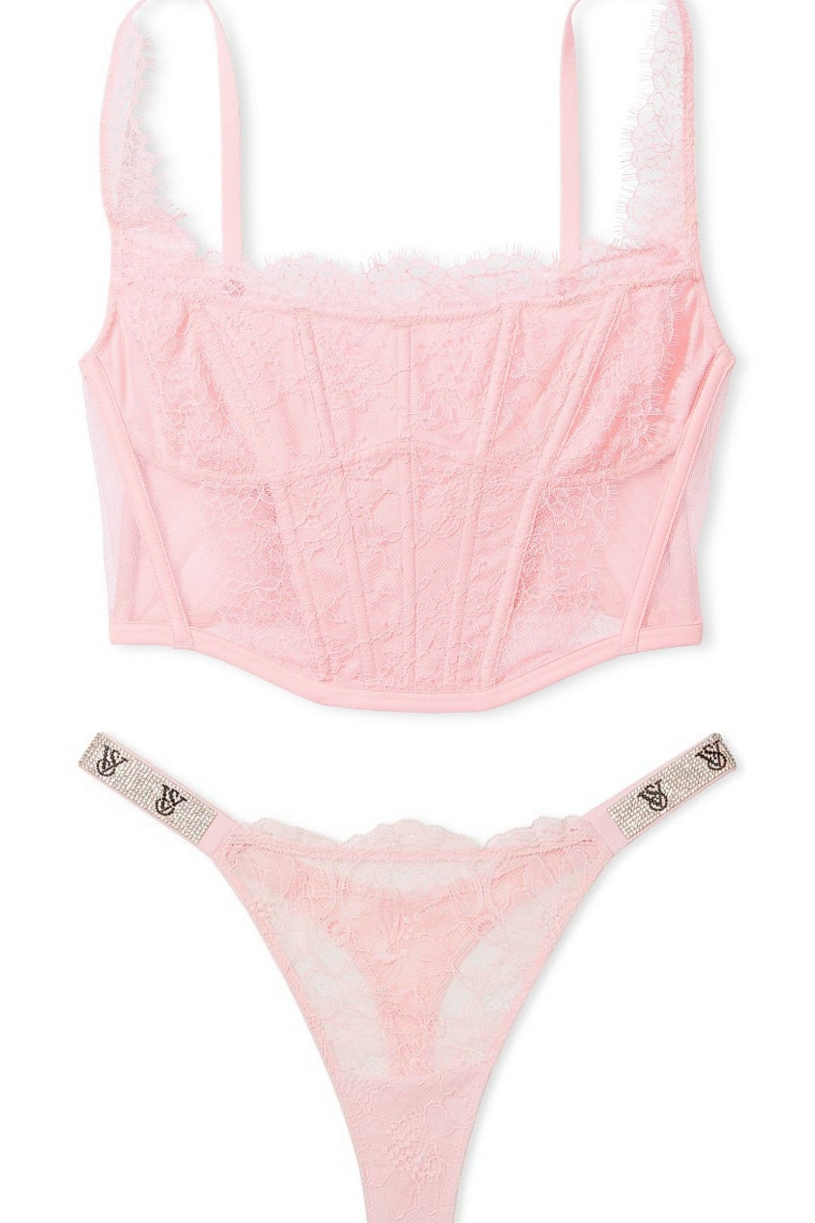 Кружевной комплект 318930107 rose