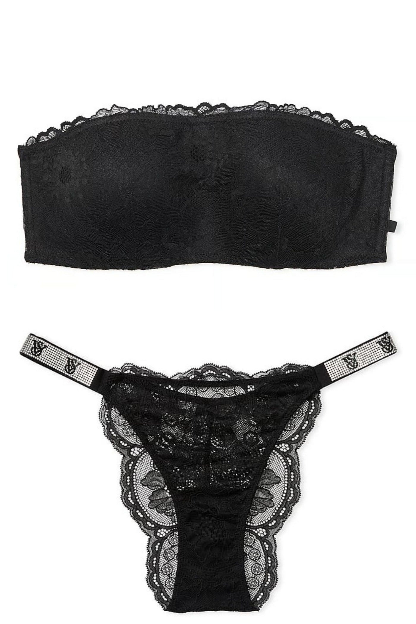 Кружевной комплект 322448863 black