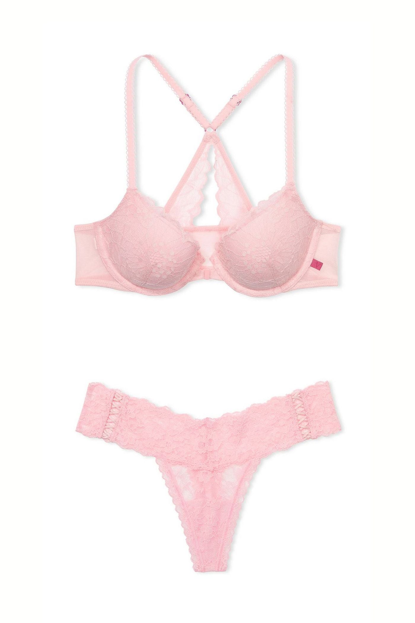 Кружевной комплект 326786080 rose