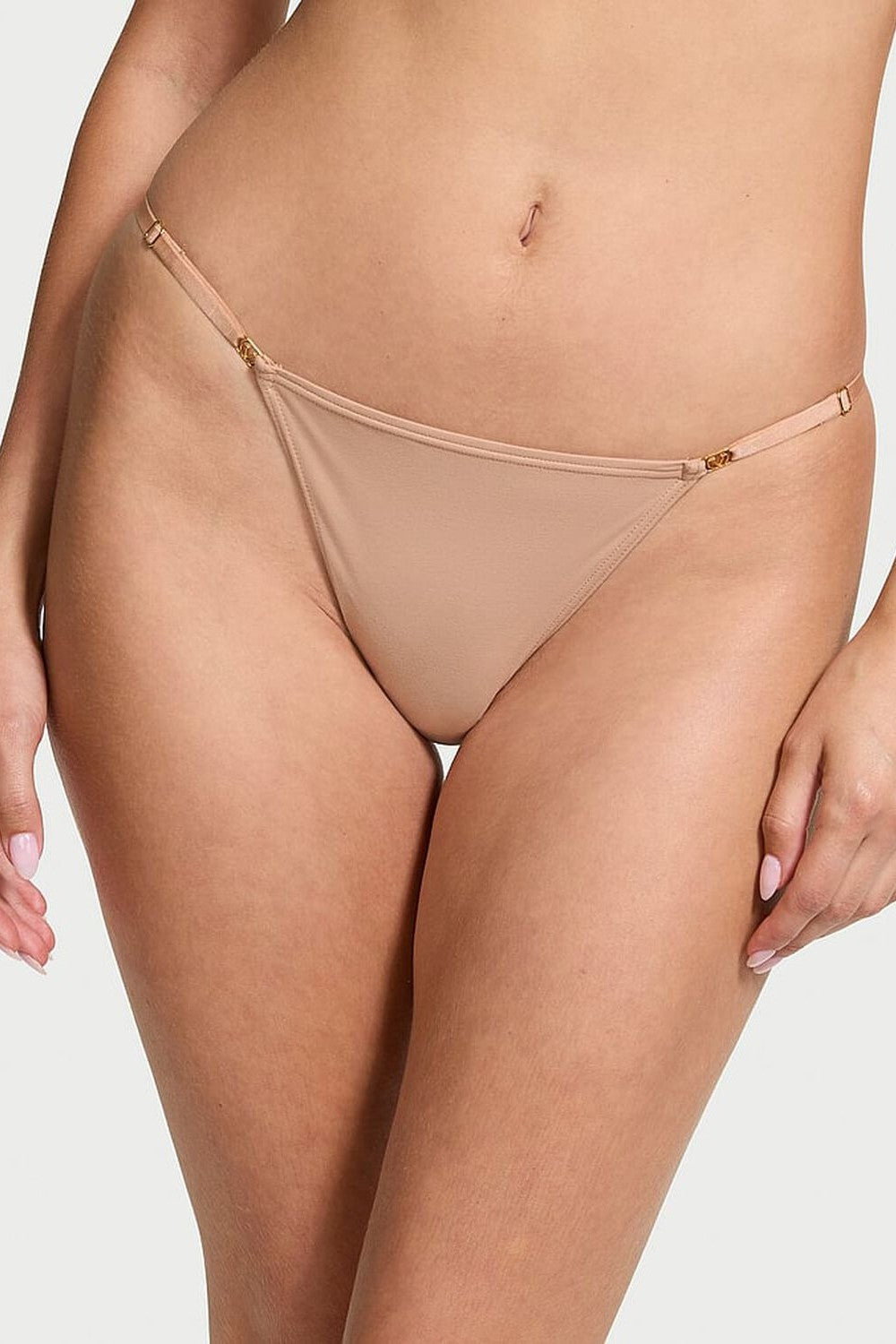 Гладкий комплект 33846610 beige Victoria`s Secret
