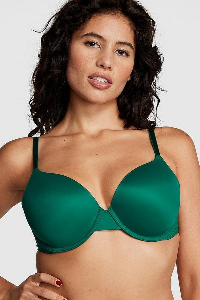 Гладкий комплект 343759422 green Victoria`s Secret бюстгальтер