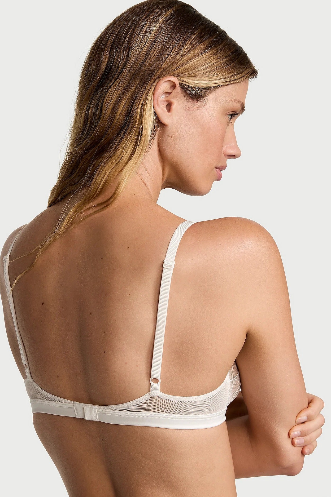 Комплект белья из микросетки 347411959 milk