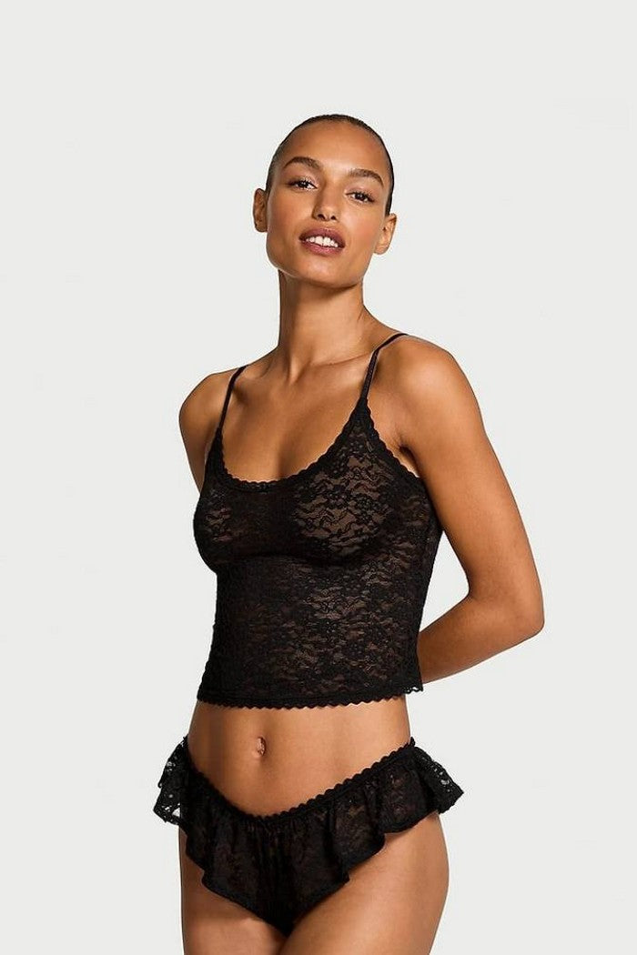 Мереживний комплект 379617459 black Victoria`s Secret