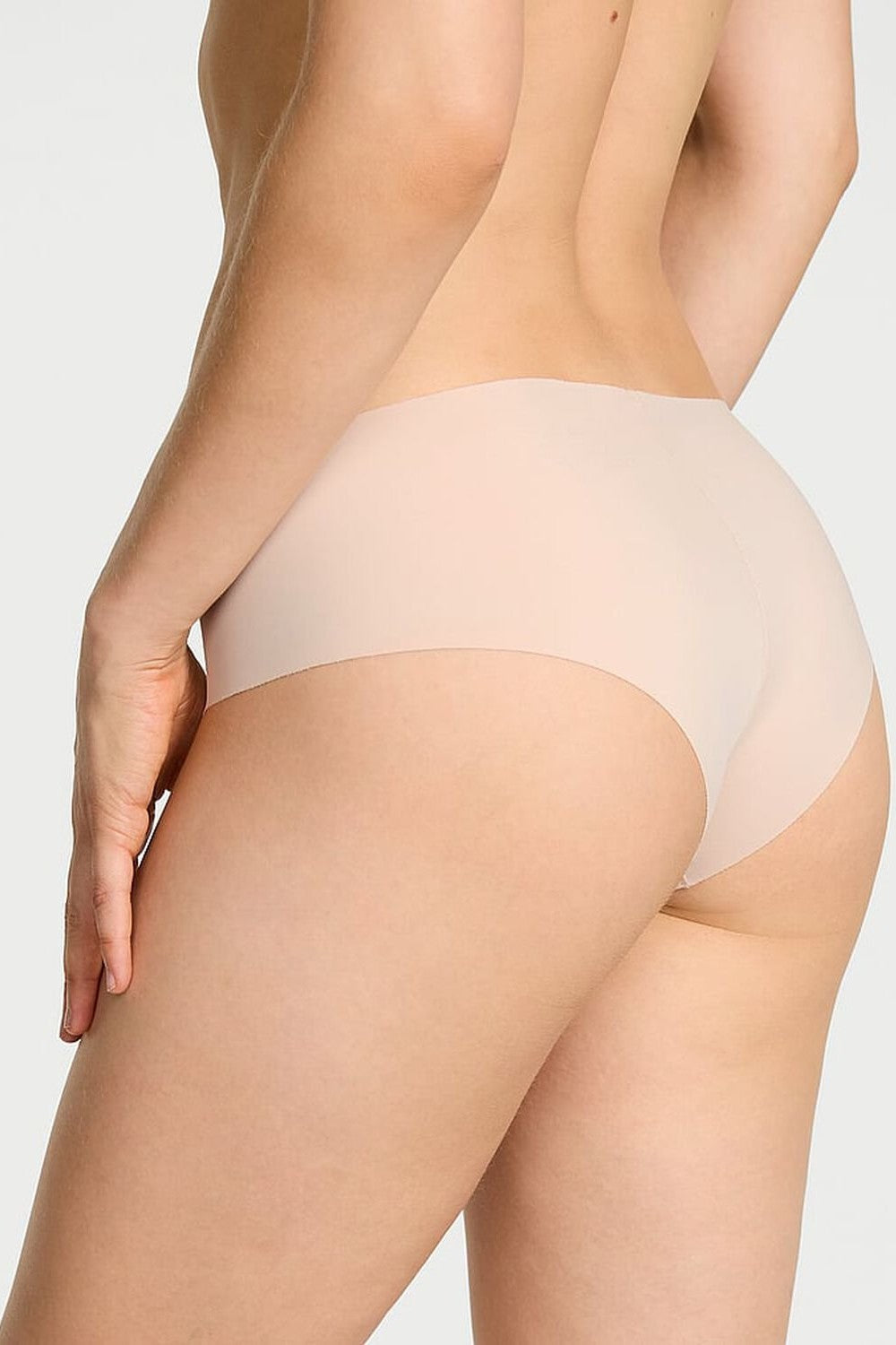 Безшовний комплект 381953345 beige Victoria`s Secret трусики
