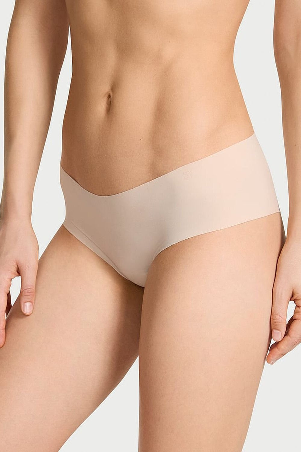 Безшовний комплект 381953345 beige Victoria`s Secret трусики