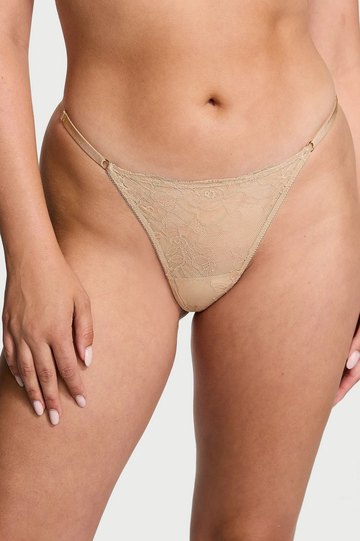Комплект білизни 445630055 beige Victoria`s Secret трусики