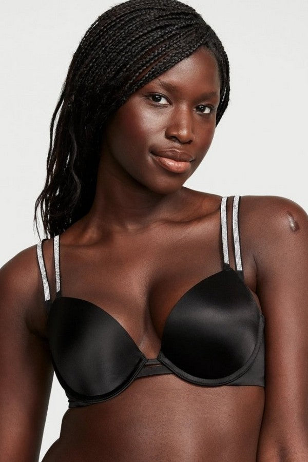 Комплект білизни зі стразами 450140499 black