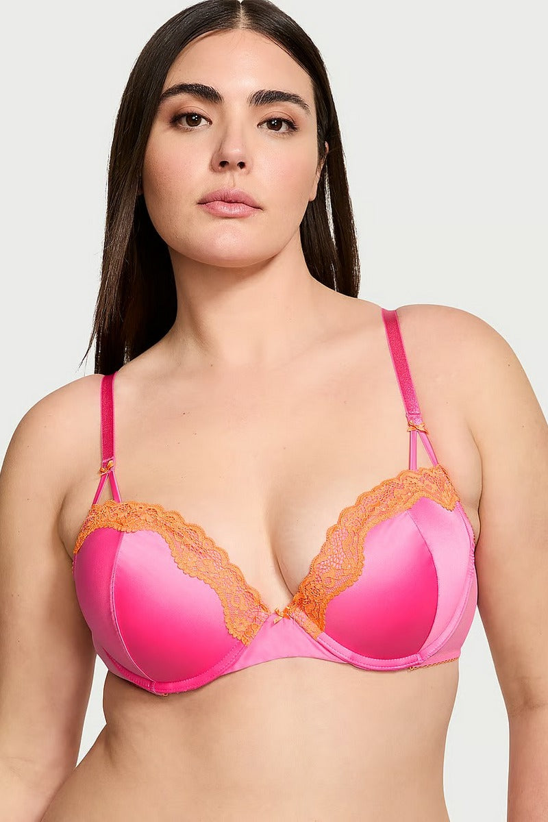 Комплект белья с кружевом 45413324 rose