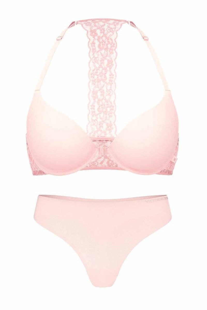 Комплект білизни пуш-ап 464110304 rose Victoria`s Secret