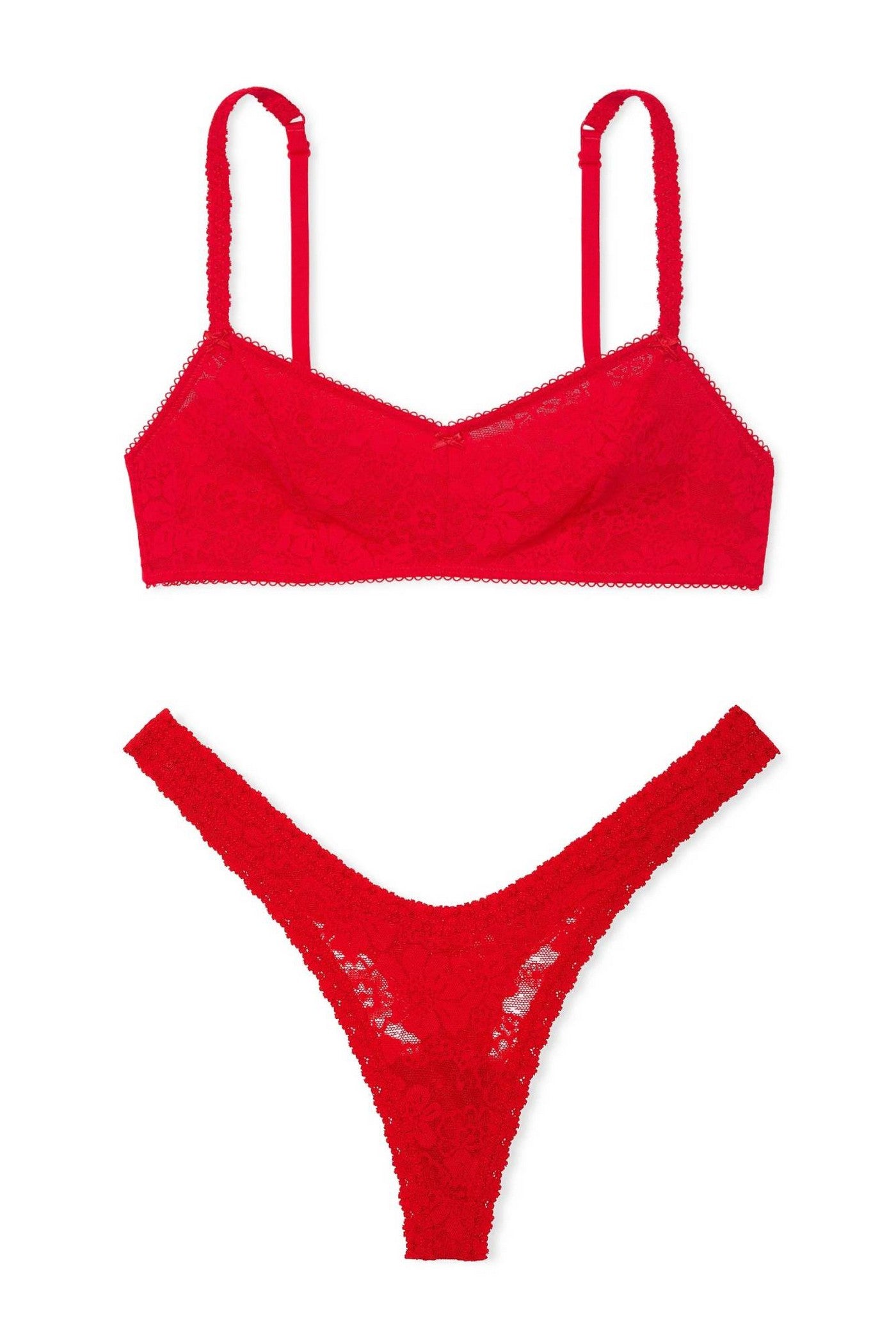 Кружевной комплект 476636327 red