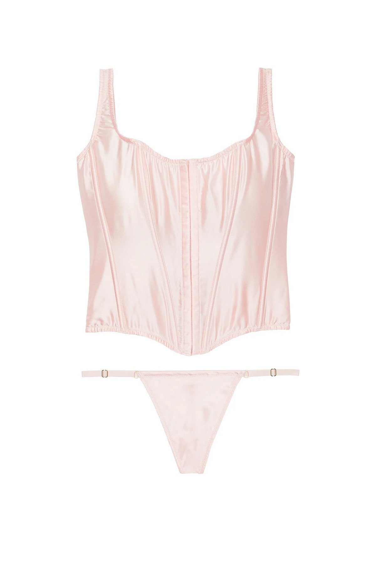 Атласний комплект білизни 47813935