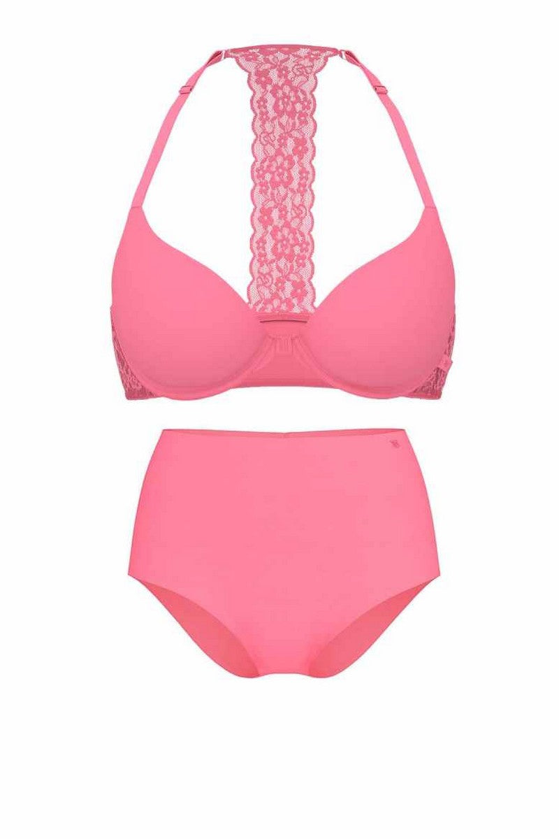 Комплект білизни з мереживом 502636219 pink Victoria`s Secret
