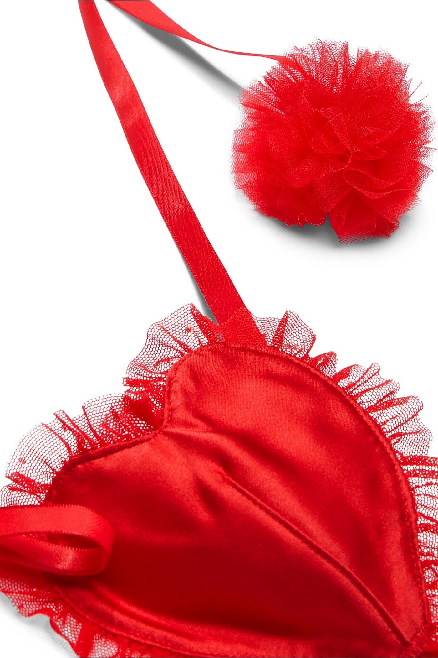 Еротичний комплект із помпонами 504892434 red