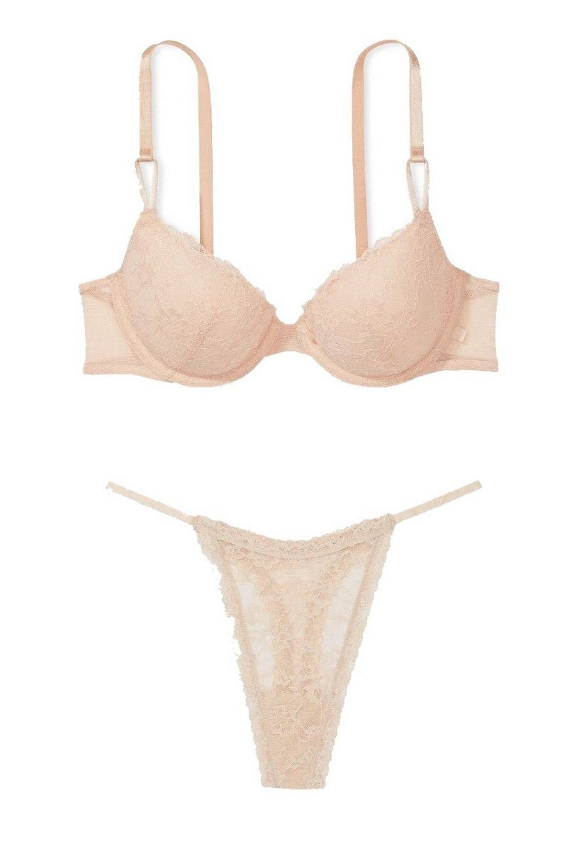 Мереживний комплект 505640876 beige