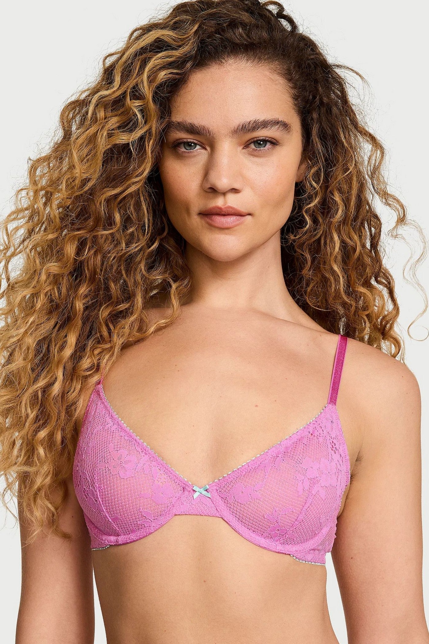 Кружевной комплект 545811043 pink