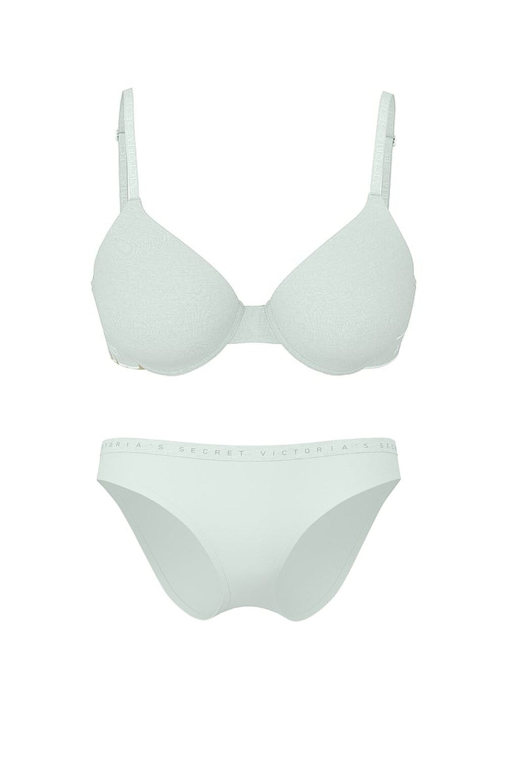 Хлопковий комплект пуш-ап 57741945 azure Victoria`s Secret