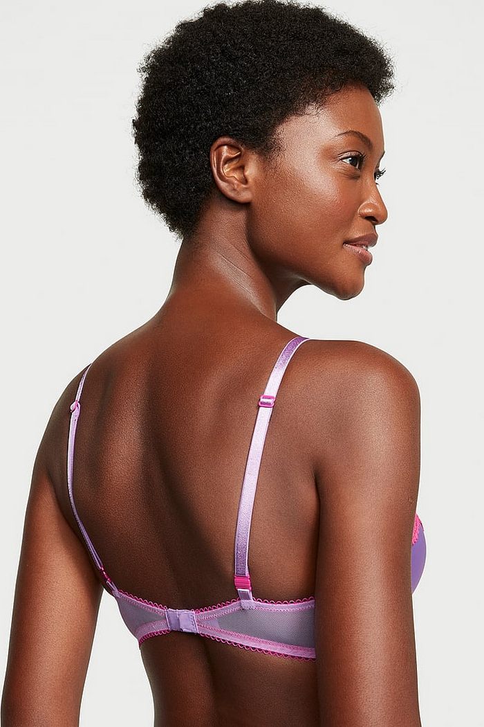 Комплект белья с кружевом 585473594 lilac