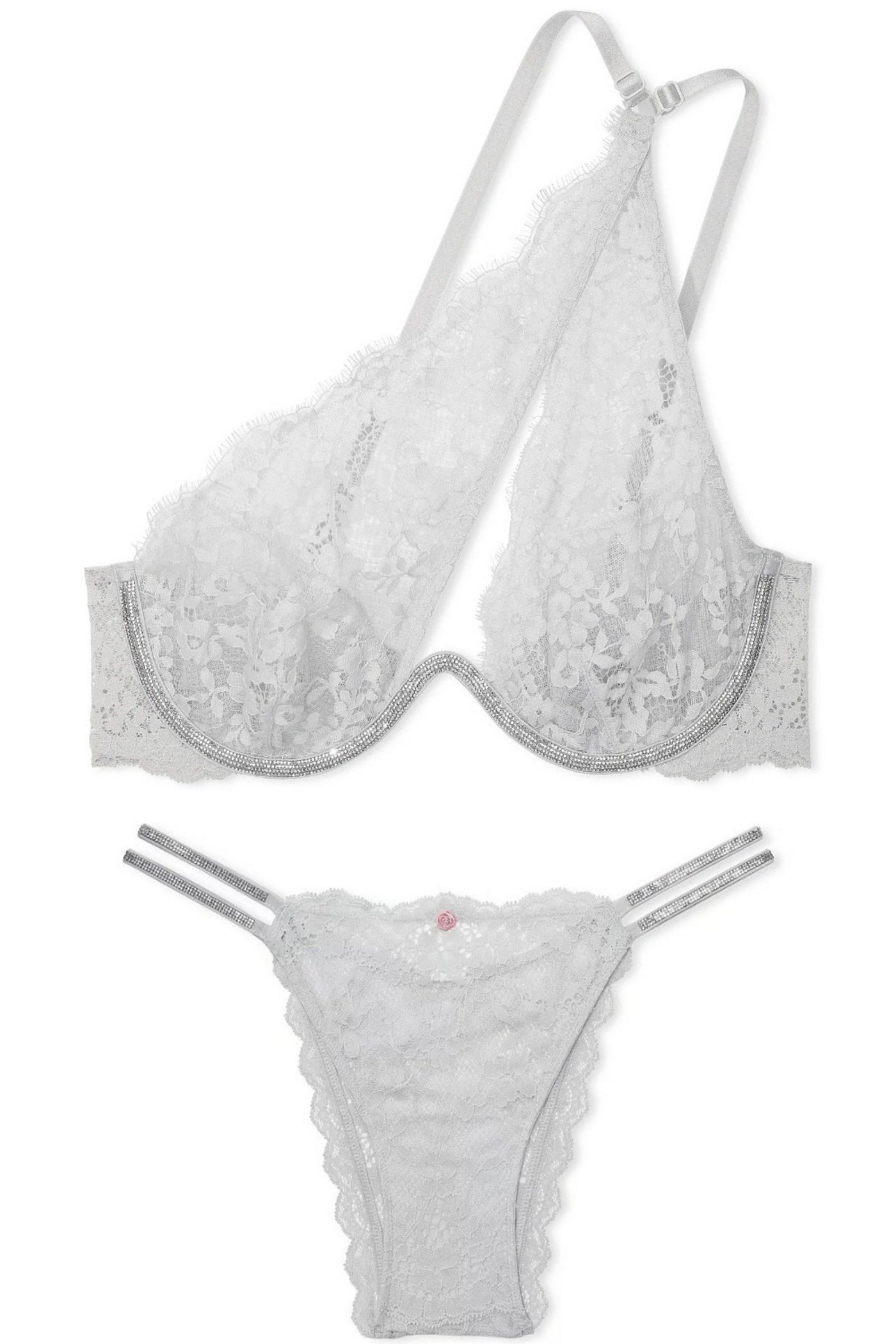 Кружевной комплект 585614601 gray