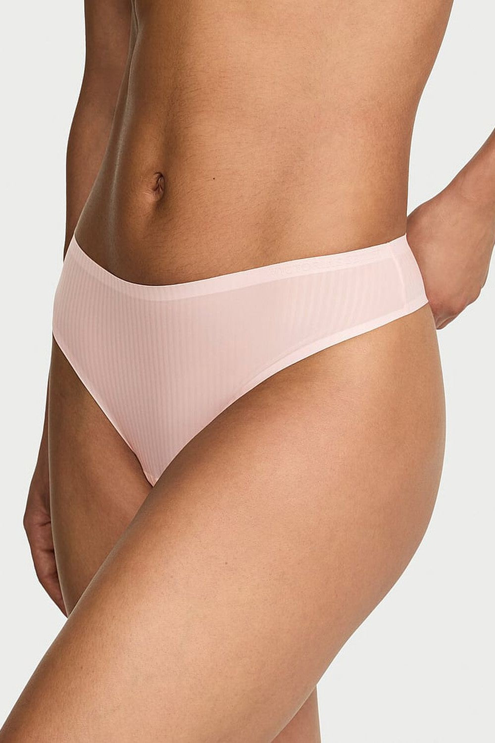 Комплект білизни в смужку 595521073 rose Victoria`s Secret трусики