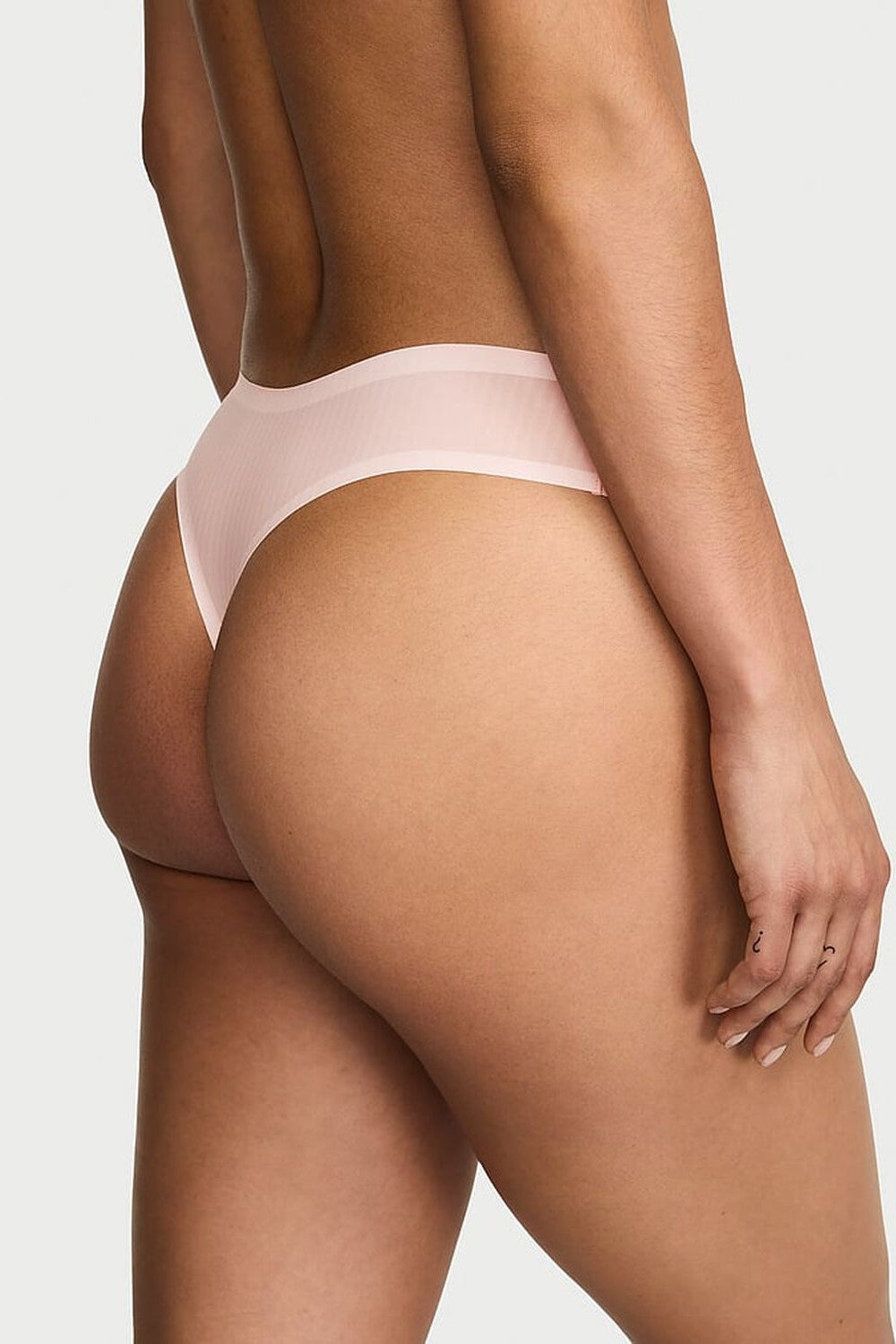 Комплект білизни в смужку 595521073 rose Victoria`s Secret