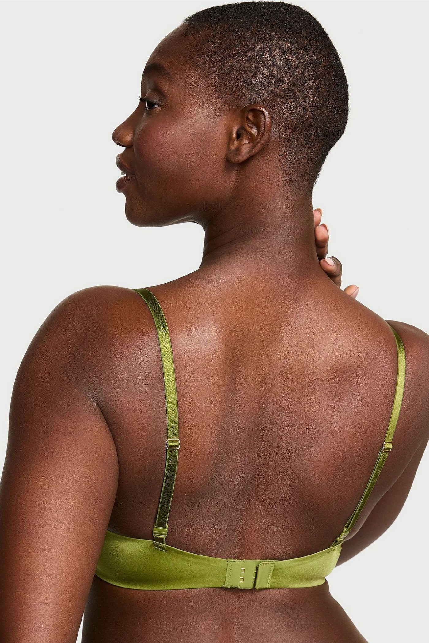 Атласный комплект пуш-ап 597759766 green