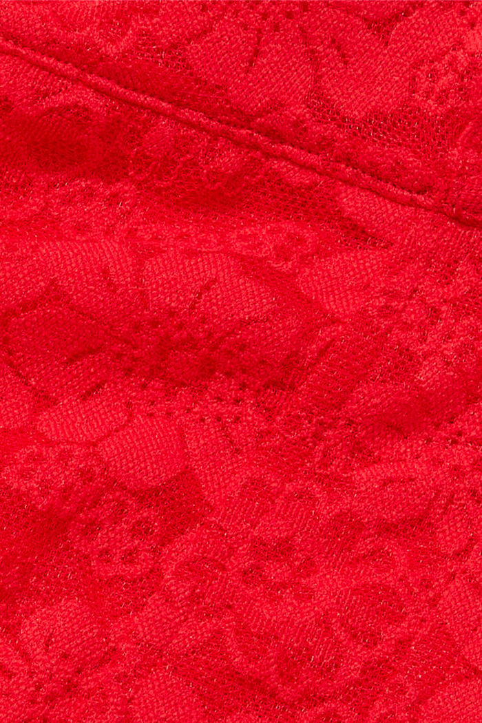 Кружевной комплект с корсетом 60699730 red