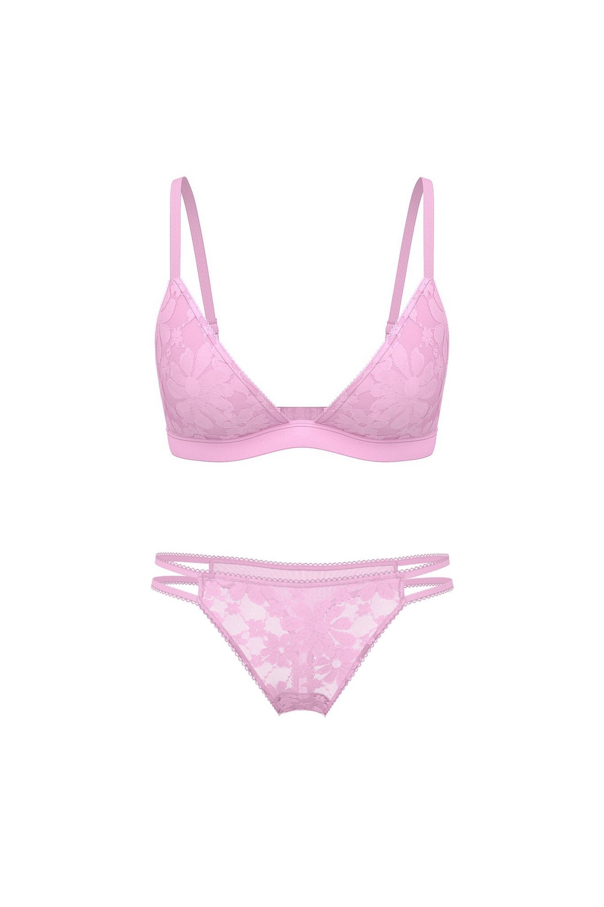 Мереживний комплект 613074434 lilac Victoria`s Secret