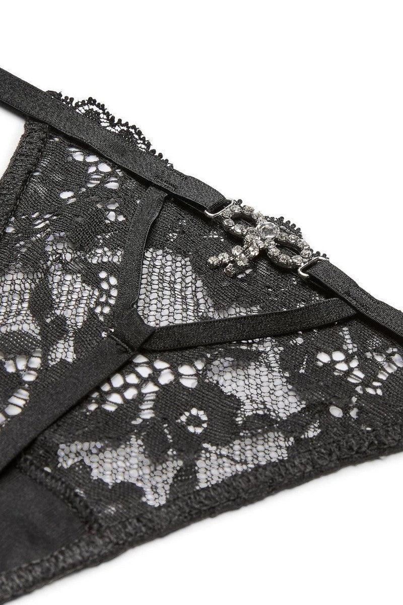 Кружевной комплект 645586210 black