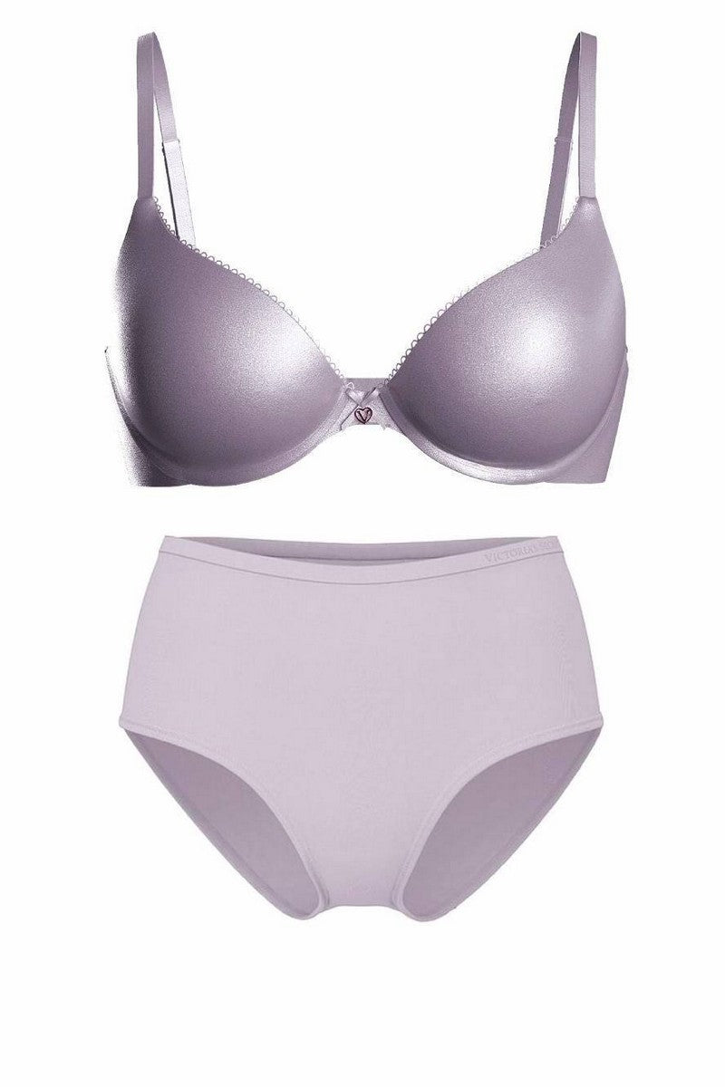 Гладкий комплект 662355041 lilac Victoria`s Secret