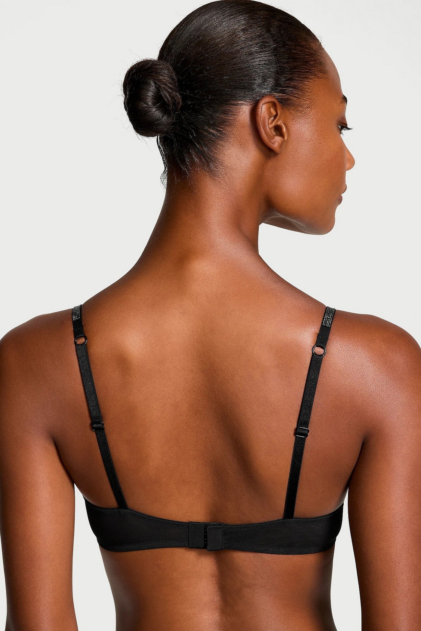 Комплект білизни зі стразами 665119389 black