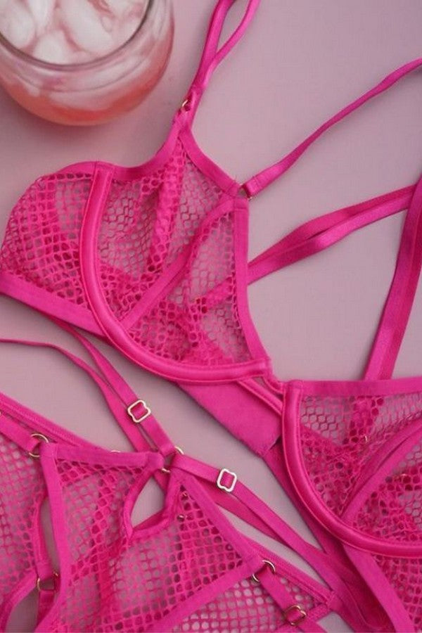 Комплект с разрезами 671818507 pink