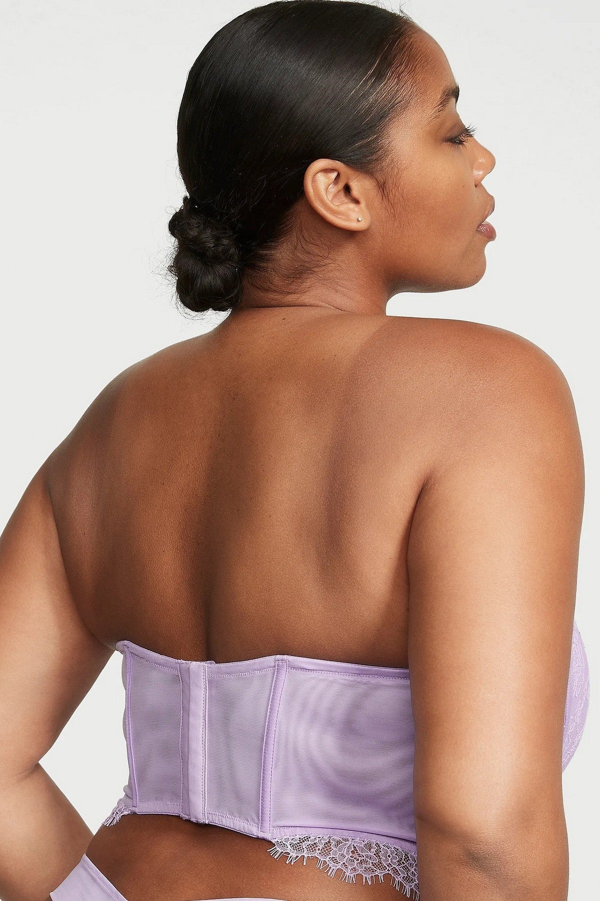 Комплект белья с корсетом 67952186 lilac