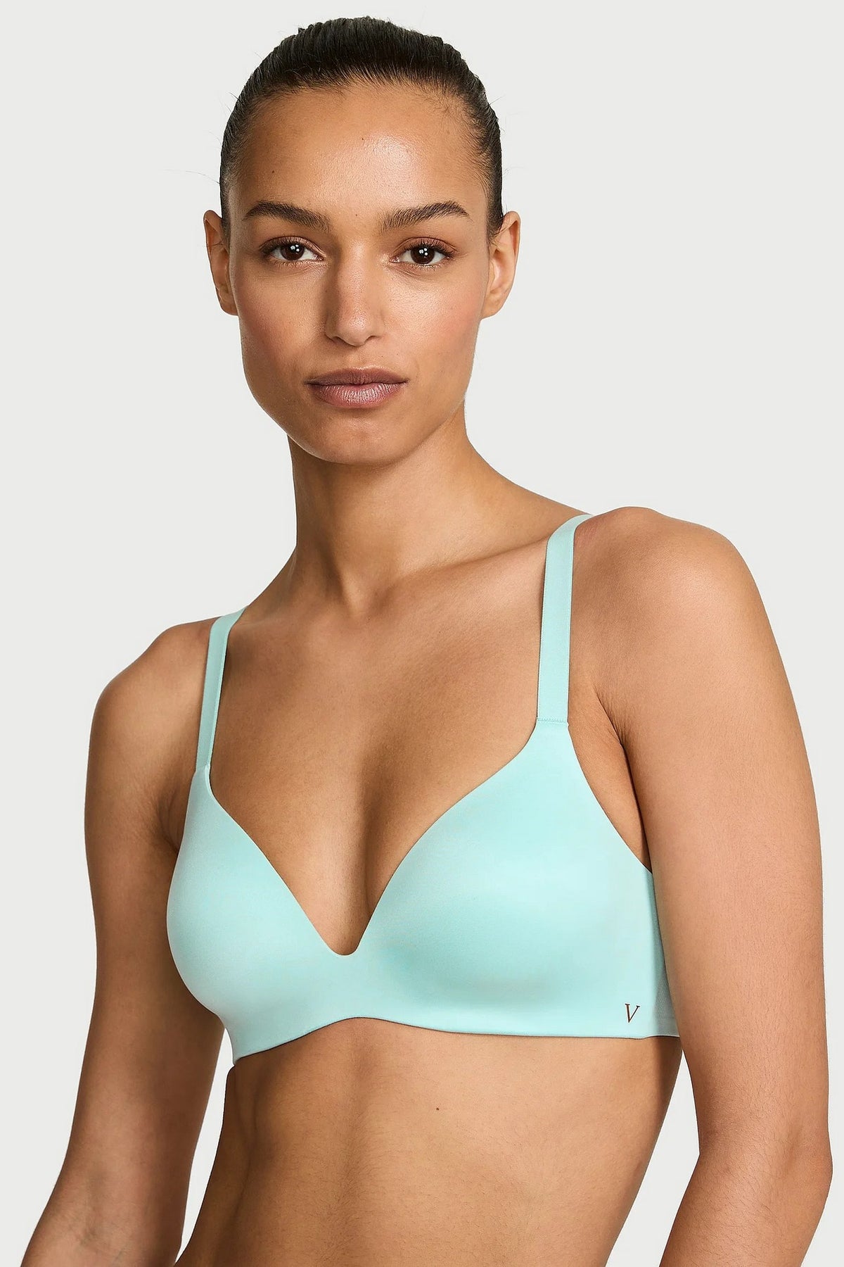 Безшовний комплект 685070325 blue Victoria`s Secret бюстгальтер