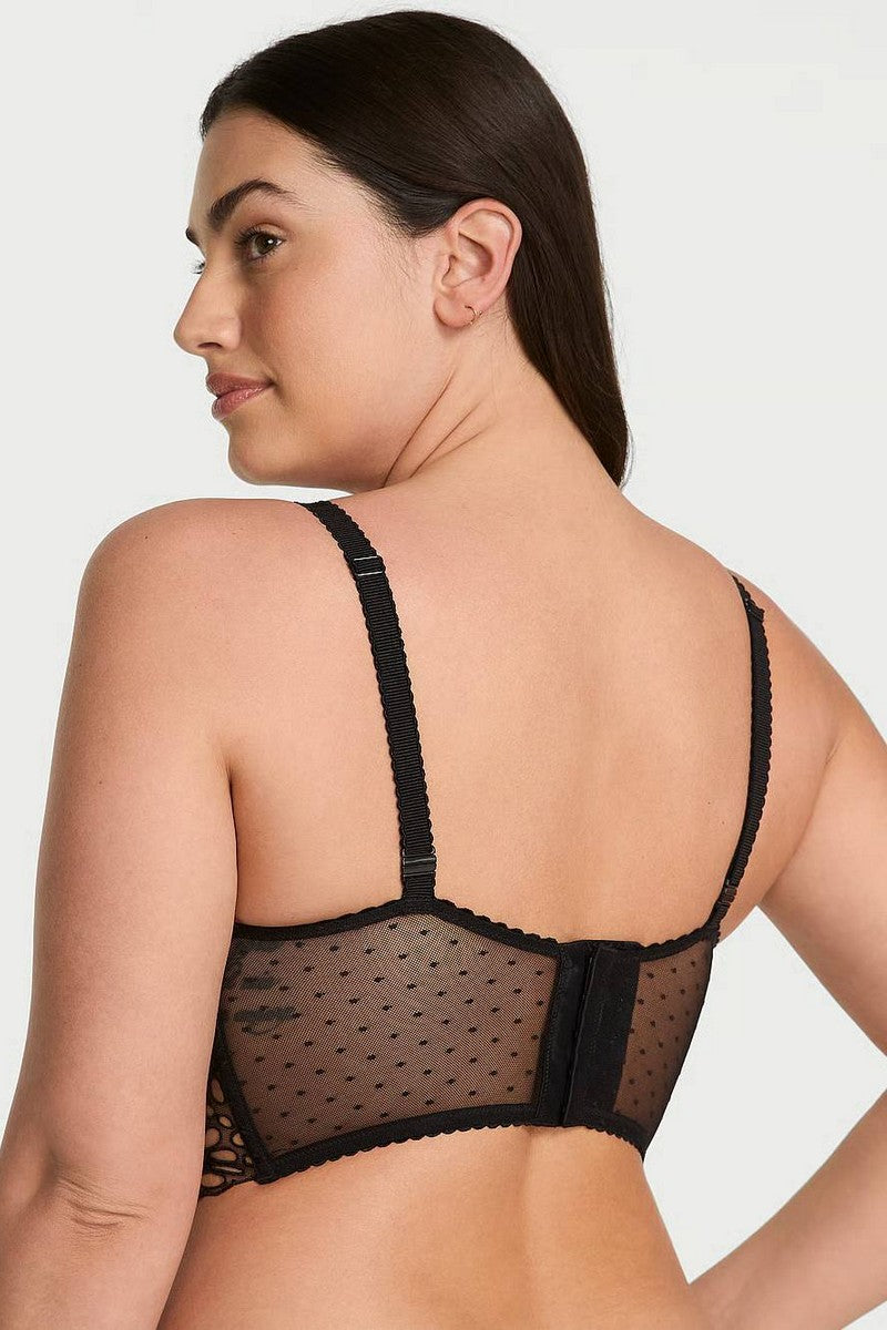 Ажурний комплект пуш-ап 697365419 black