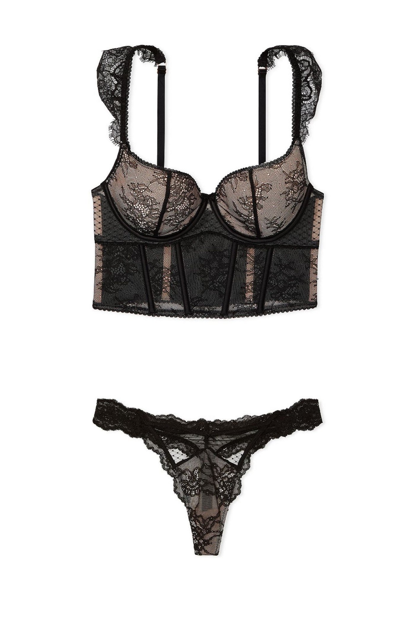 Кружевной комплект 72931855 black