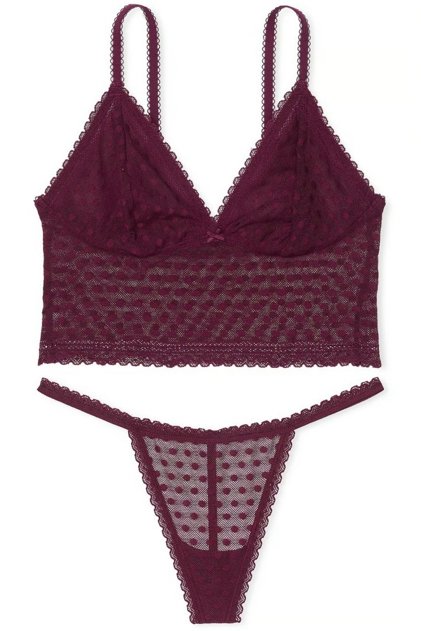 Комплект белья в горошек 741522379 bordo