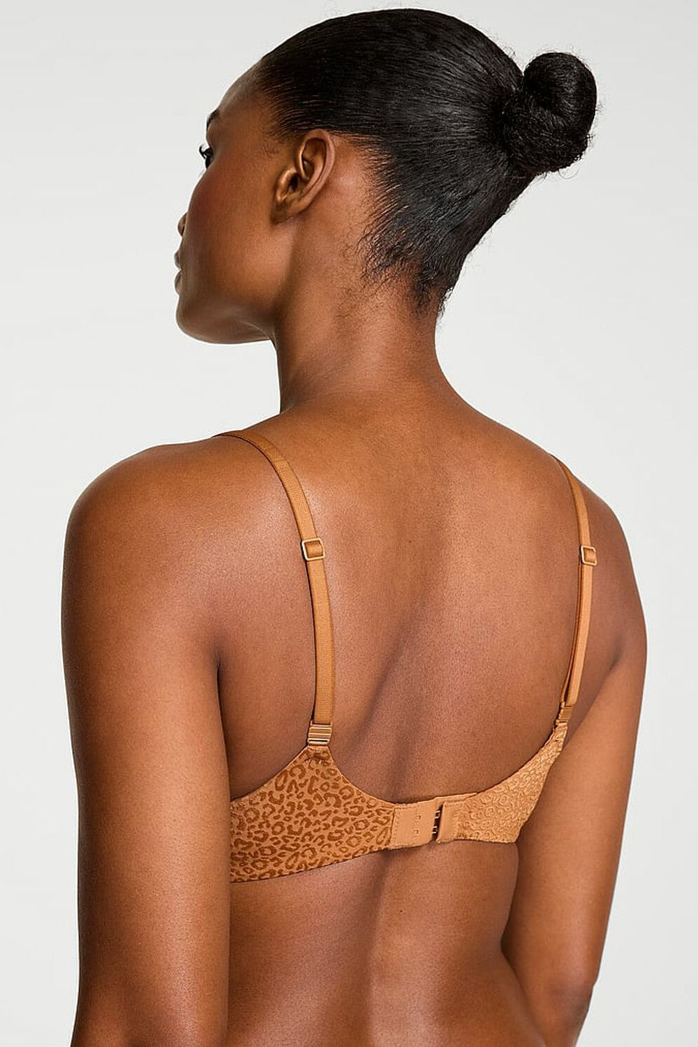 Гладкий комплект білизни 74933413 brown Victoria`s Secret спина